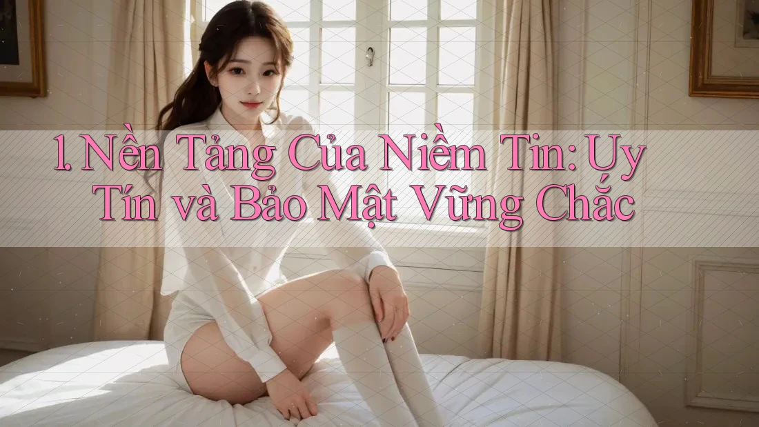 1. Nền Tảng Của Niềm Tin: Uy Tín và Bảo Mật Vững Chắc 1. Nền Tảng Của Niềm Tin: Uy Tín và Bảo Mật Vững Chắc