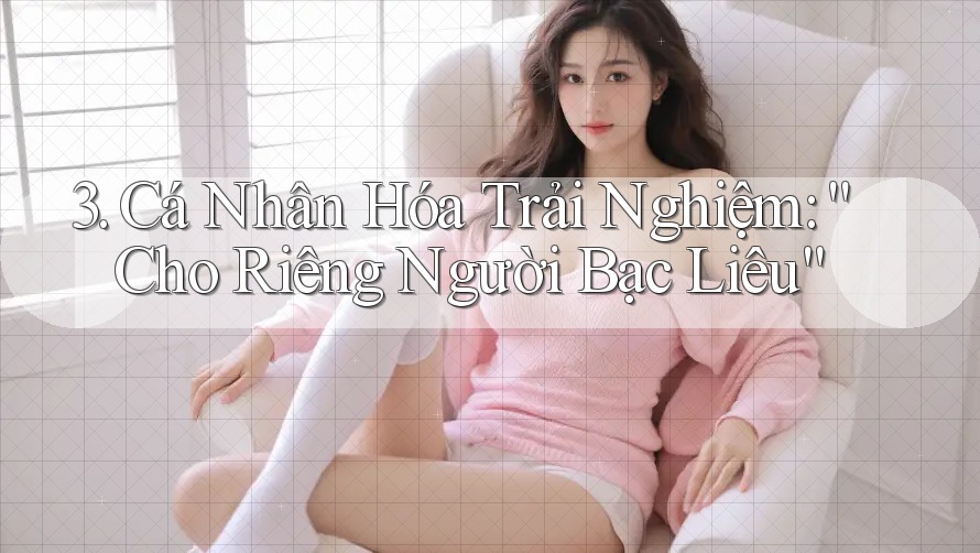 3. Cá Nhân Hóa Trải Nghiệm: “Cho Riêng Người Bạc Liêu” 3. Cá Nhân Hóa Trải Nghiệm: “Cho Riêng Người Bạc Liêu”