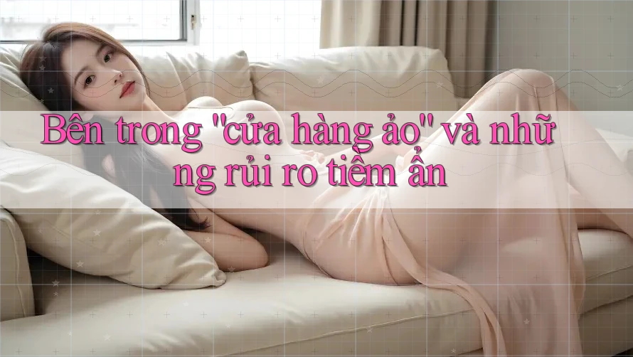 Bên trong “cửa hàng ảo” và những rủi ro tiềm ẩn