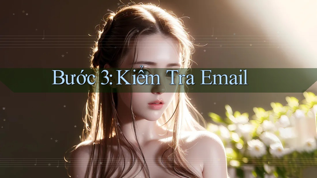 Bước 3: Kiểm Tra Email Bước 3: Kiểm Tra Email