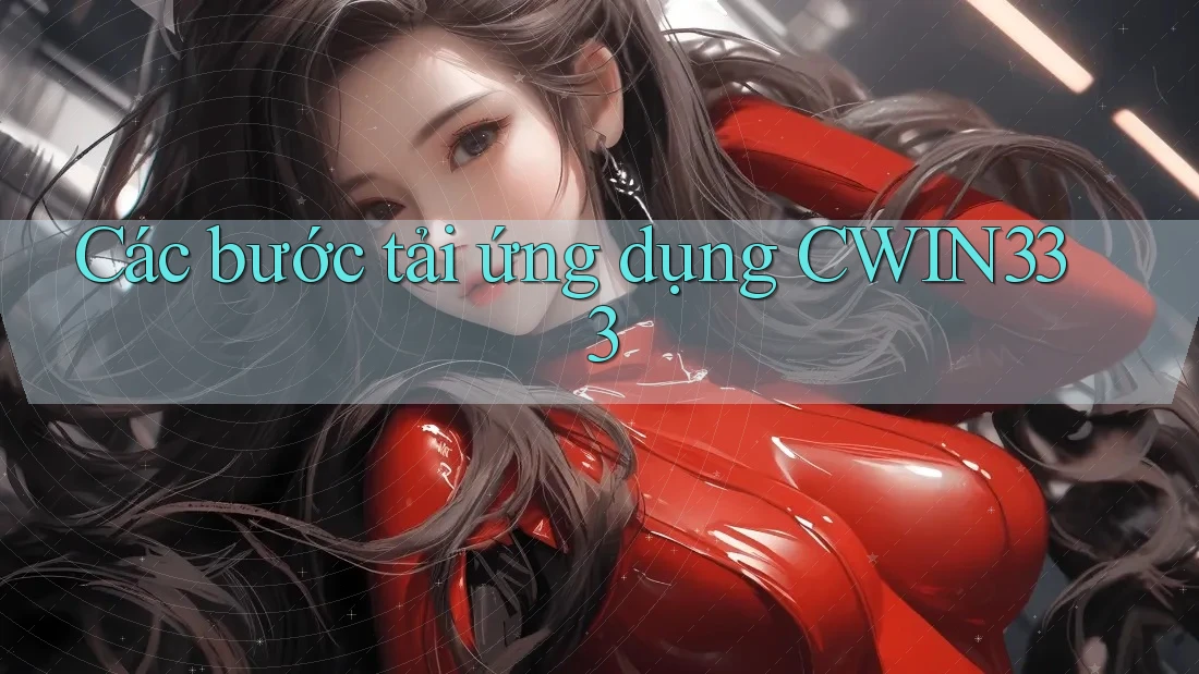 Các bước tải ứng dụng CWIN333 Các bước tải ứng dụng CWIN333