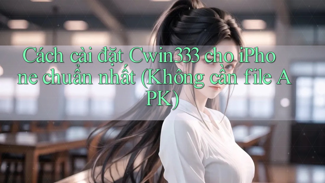 Cách cài đặt Cwin333 cho iPhone chuẩn nhất (Không cần file APK)