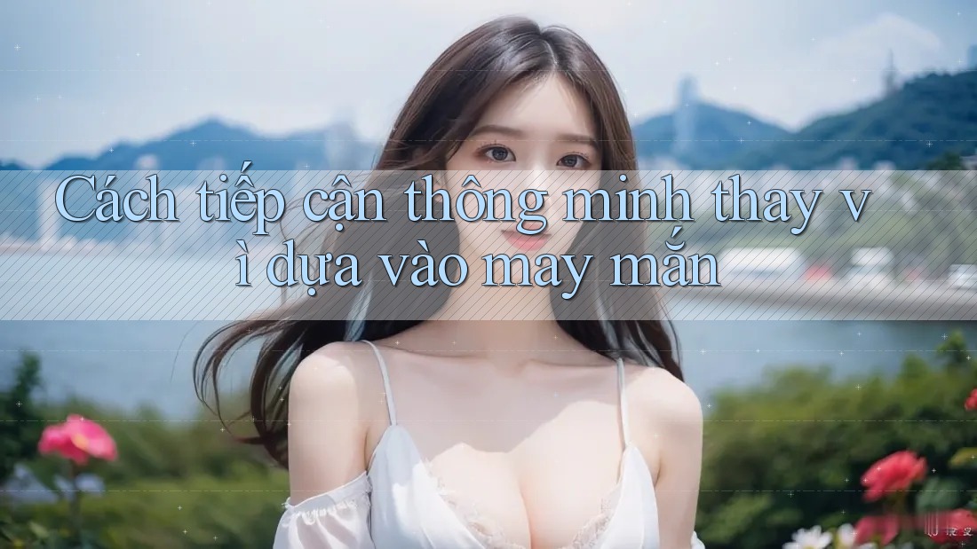 Cách tiếp cận thông minh thay vì dựa vào may mắn