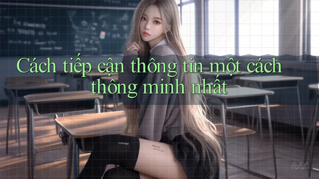 Cách tiếp cận thông tin một cách thông minh nhất Cách tiếp cận thông tin một cách thông minh nhất