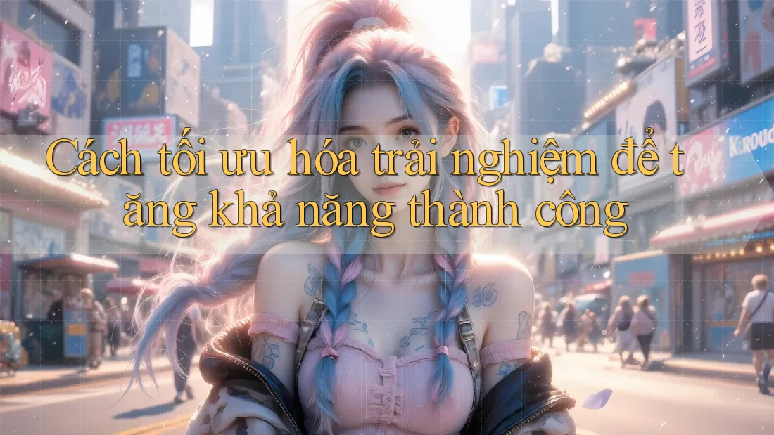 Cách tối ưu hóa trải nghiệm để tăng khả năng thành công Cách tối ưu hóa trải nghiệm để tăng khả năng thành công