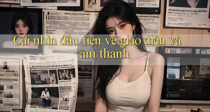 Cái nhìn đầu tiên về giao diện và âm thanh Cái nhìn đầu tiên về giao diện và âm thanh