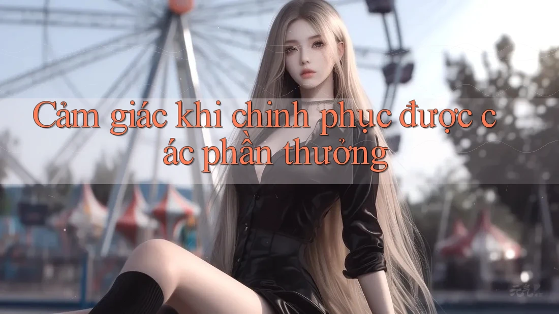 Cảm giác khi chinh phục được các phần thưởng Cảm giác khi chinh phục được các phần thưởng
