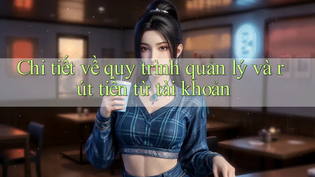 Chi tiết về quy trình quản lý và rút tiền từ tài khoản