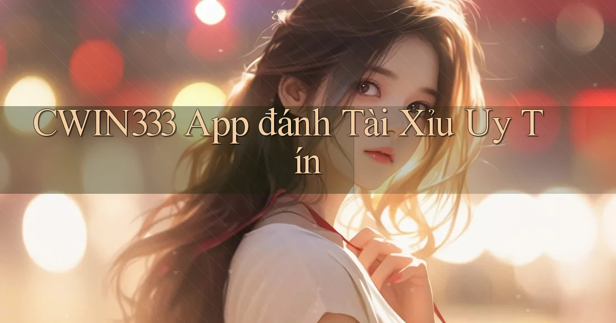 cwin333 app đánh tài xỉu uy tín