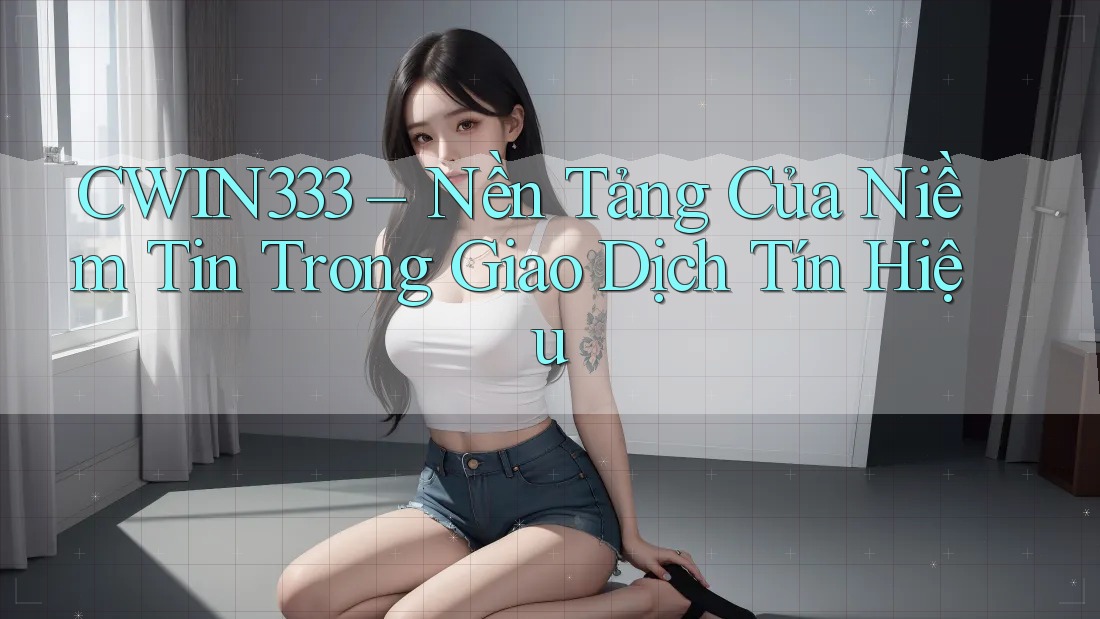 CWIN333 – Nền Tảng Của Niềm Tin Trong Giao Dịch Tín Hiệu CWIN333 – Nền Tảng Của Niềm Tin Trong Giao Dịch Tín Hiệu