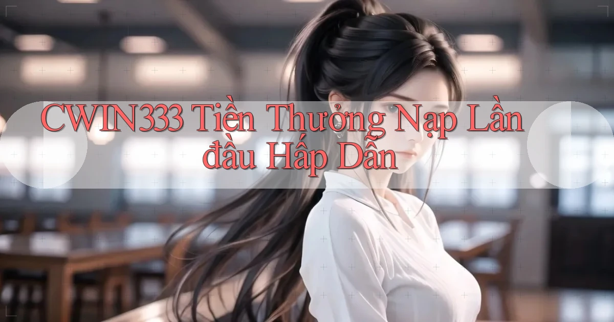 cwin333  tiền thưởng nạp lần đầu hấp dẫn