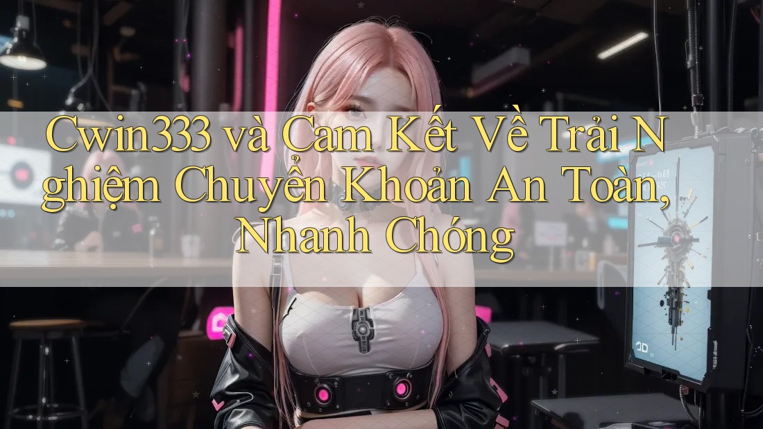 Cwin333 và Cam Kết Về Trải Nghiệm Chuyển Khoản An Toàn, Nhanh Chóng Cwin333 và Cam Kết Về Trải Nghiệm Chuyển Khoản An Toàn, Nhanh Chóng