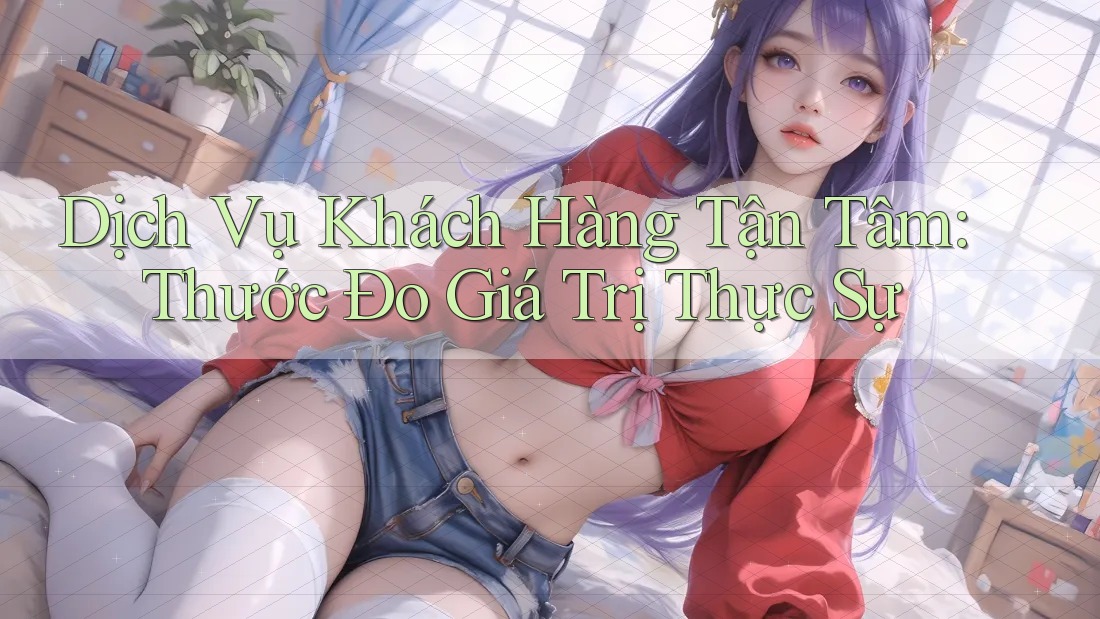 Dịch Vụ Khách Hàng Tận Tâm: Thước Đo Giá Trị Thực Sự Dịch Vụ Khách Hàng Tận Tâm: Thước Đo Giá Trị Thực Sự