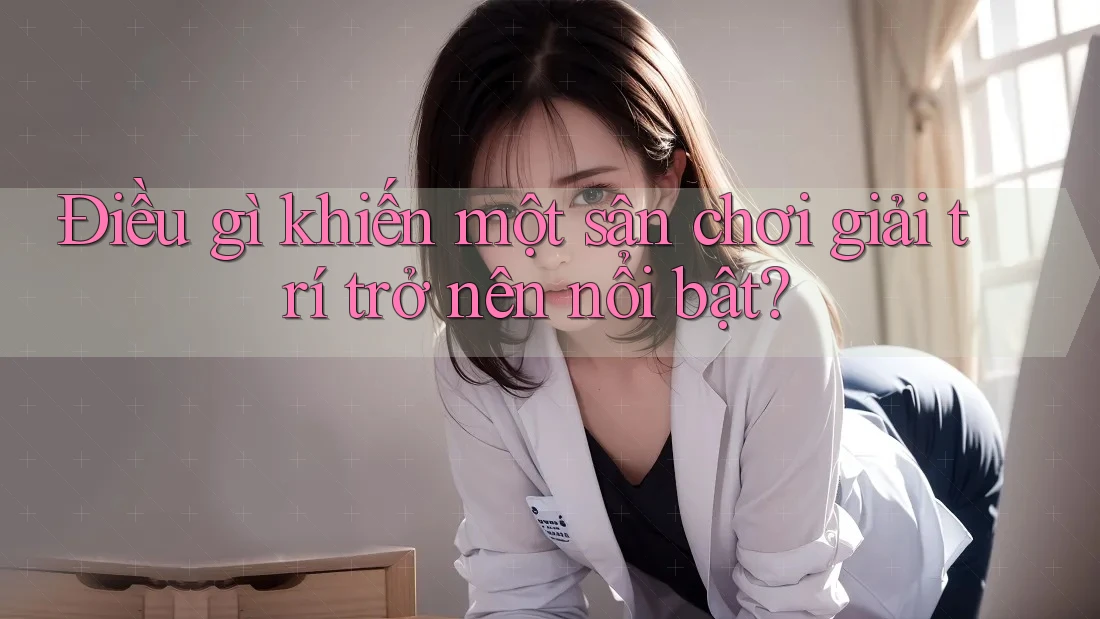 Điều gì khiến một sân chơi giải trí trở nên nổi bật? Điều gì khiến một sân chơi giải trí trở nên nổi bật?