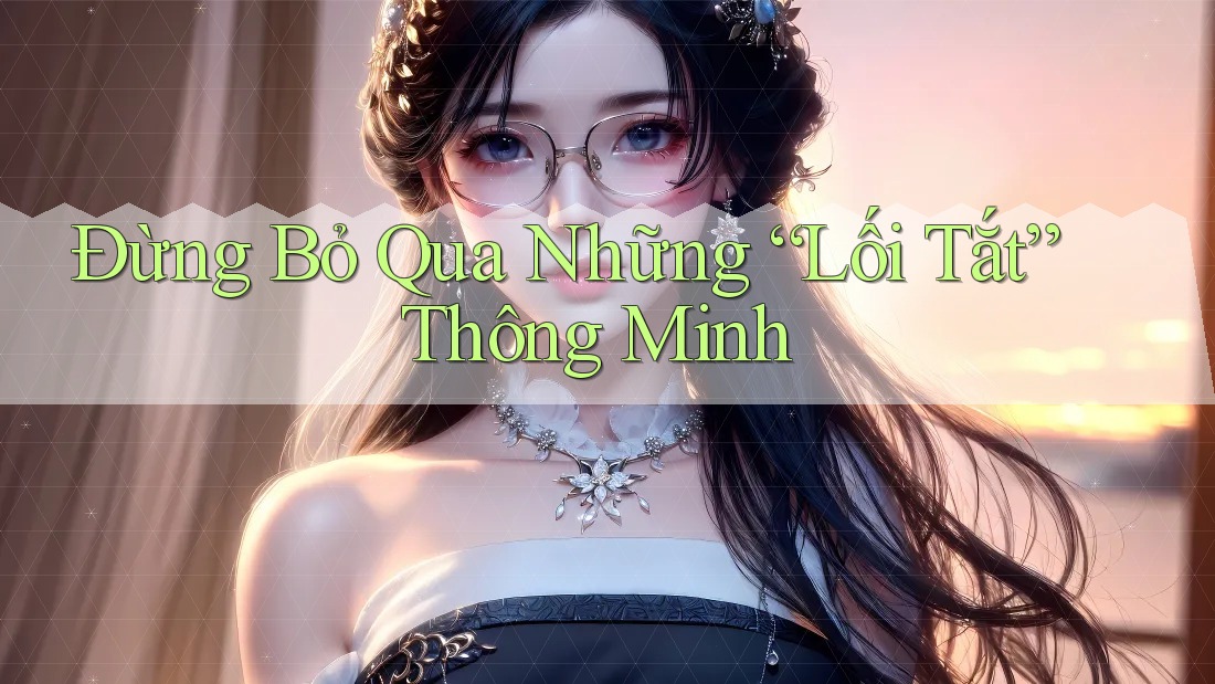 Đừng Bỏ Qua Những “Lối Tắt” Thông Minh Đừng Bỏ Qua Những “Lối Tắt” Thông Minh