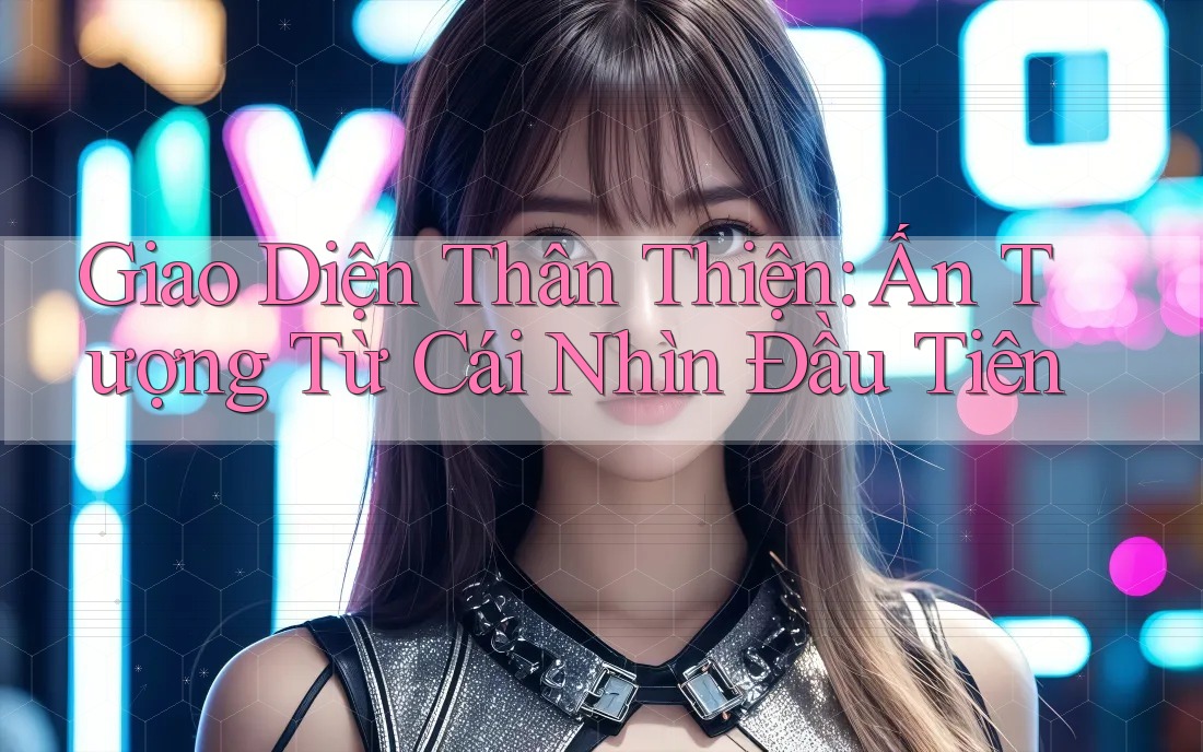 Giao Diện Thân Thiện: Ấn Tượng Từ Cái Nhìn Đầu Tiên Giao Diện Thân Thiện: Ấn Tượng Từ Cái Nhìn Đầu Tiên