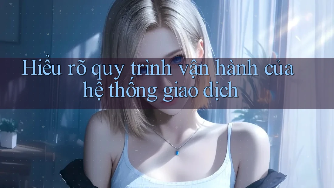 Hiểu rõ quy trình vận hành của hệ thống giao dịch Hiểu rõ quy trình vận hành của hệ thống giao dịch