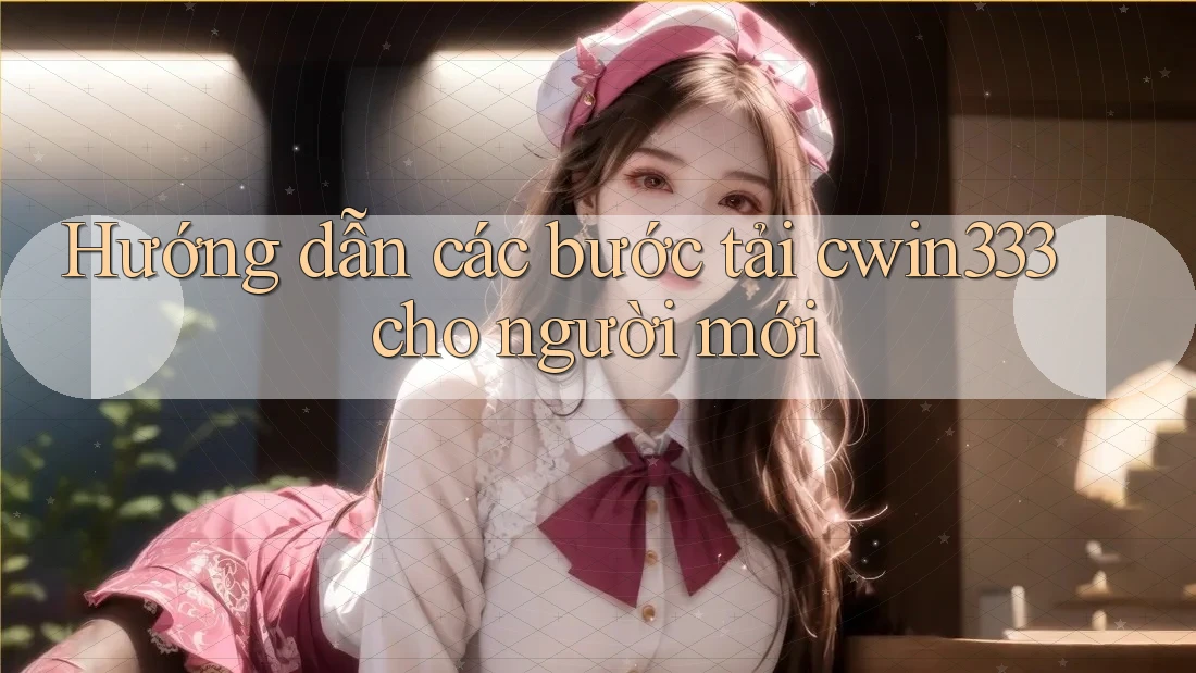 Hướng dẫn các bước tải cwin333 cho người mới
