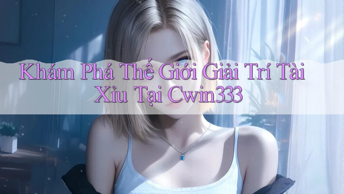 Khám Phá Thế Giới Giải Trí Tài Xỉu Tại Cwin333 Khám Phá Thế Giới Giải Trí Tài Xỉu Tại Cwin333