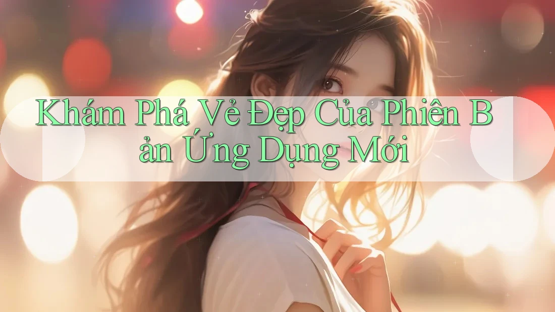 Khám Phá Vẻ Đẹp Của Phiên Bản Ứng Dụng Mới Khám Phá Vẻ Đẹp Của Phiên Bản Ứng Dụng Mới