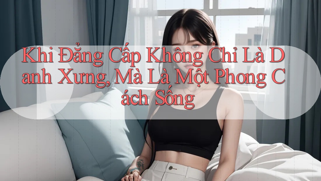 Khi Đẳng Cấp Không Chỉ Là Danh Xưng, Mà Là Một Phong Cách Sống Khi Đẳng Cấp Không Chỉ Là Danh Xưng, Mà Là Một Phong Cách Sống