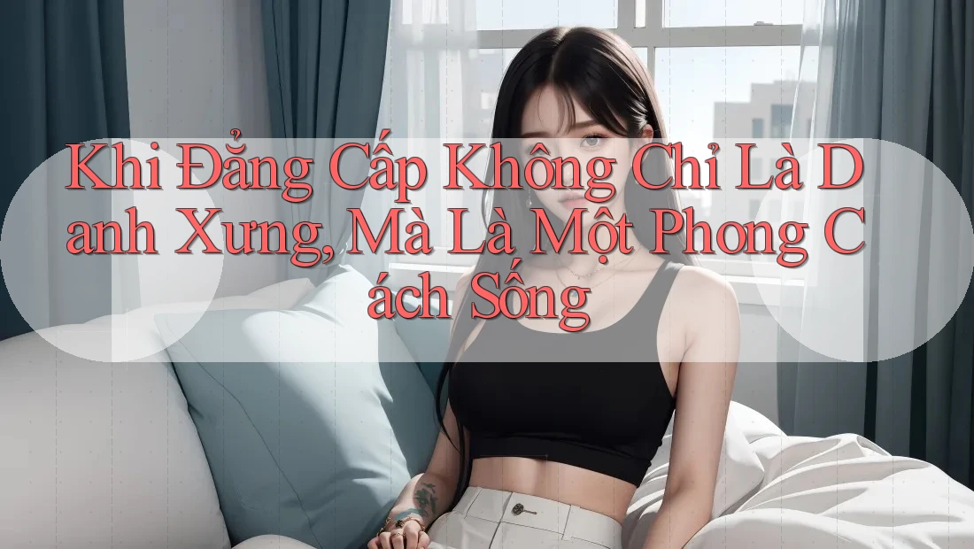Khi Đẳng Cấp Không Chỉ Là Danh Xưng, Mà Là Một Phong Cách Sống