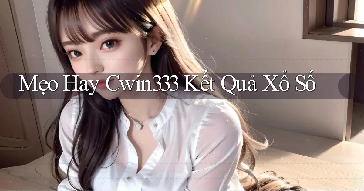 mẹo hay cwin333 kết quả xổ số