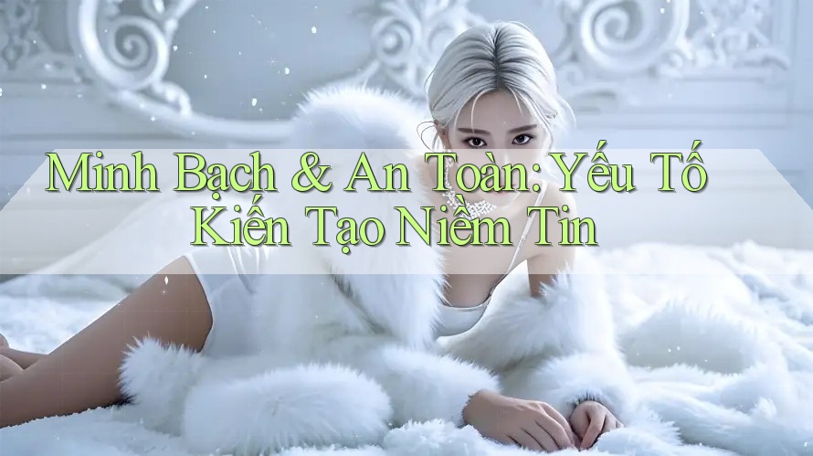Minh Bạch & An Toàn: Yếu Tố Kiến Tạo Niềm Tin Minh Bạch & An Toàn: Yếu Tố Kiến Tạo Niềm Tin