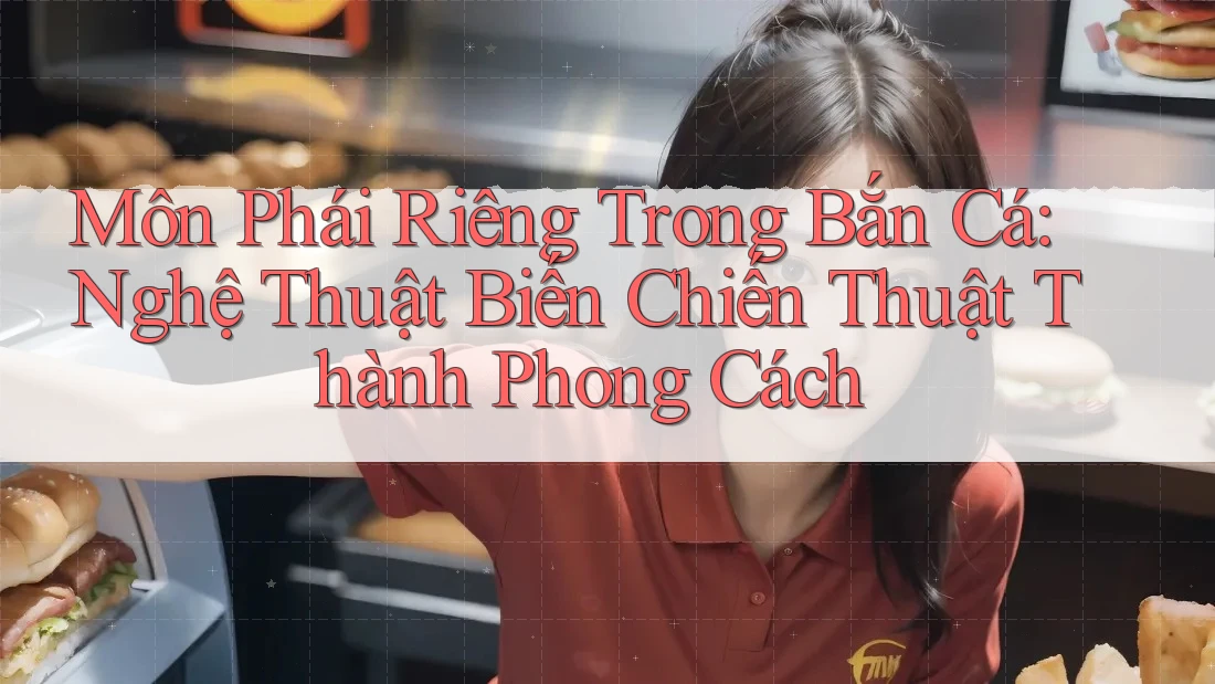 Môn Phái Riêng Trong Bắn Cá: Nghệ Thuật Biến Chiến Thuật Thành Phong Cách Môn Phái Riêng Trong Bắn Cá: Nghệ Thuật Biến Chiến Thuật Thành Phong Cách