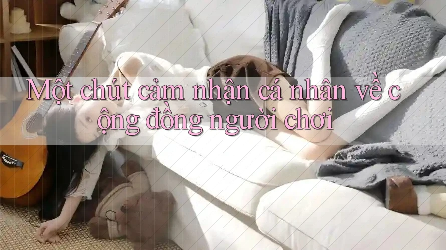 Một chút cảm nhận cá nhân về cộng đồng người chơi