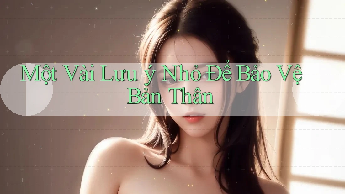 Một Vài Lưu Ý Nhỏ Để Bảo Vệ Bản Thân Một Vài Lưu Ý Nhỏ Để Bảo Vệ Bản Thân