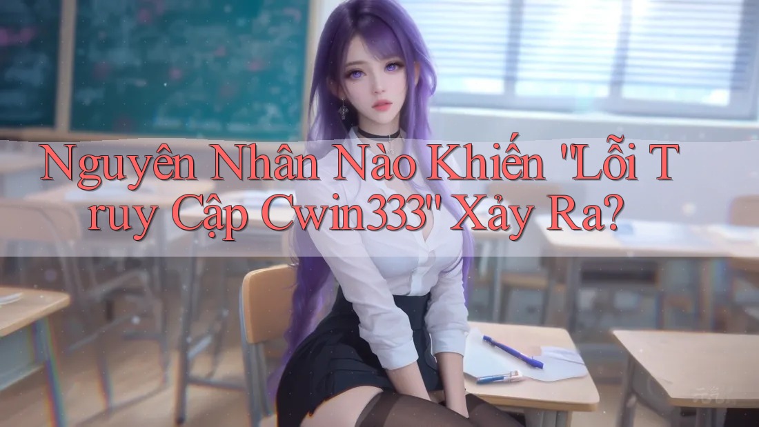 Nguyên Nhân Nào Khiến “Lỗi Truy Cập Cwin333” Xảy Ra? Nguyên Nhân Nào Khiến “Lỗi Truy Cập Cwin333” Xảy Ra?