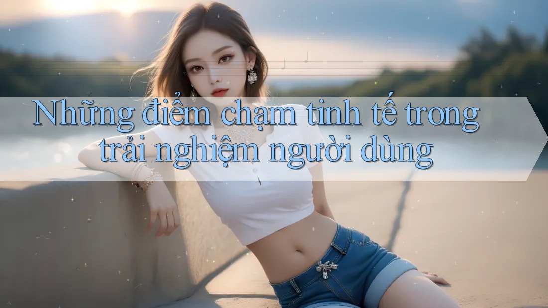 Những điểm chạm tinh tế trong trải nghiệm người dùng Những điểm chạm tinh tế trong trải nghiệm người dùng