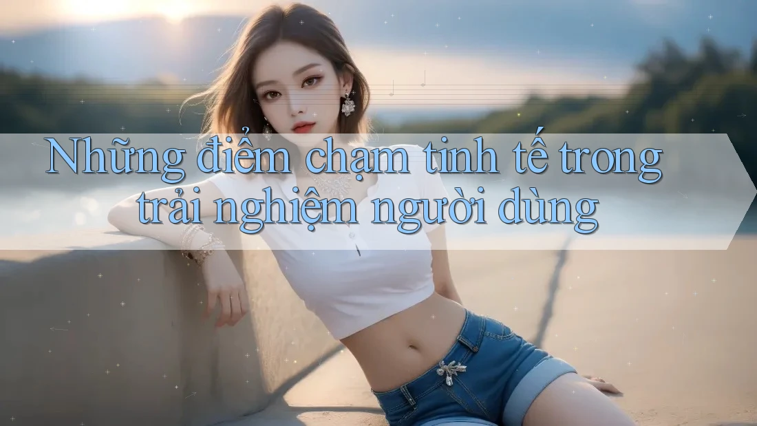 Những điểm chạm tinh tế trong trải nghiệm người dùng Những điểm chạm tinh tế trong trải nghiệm người dùng