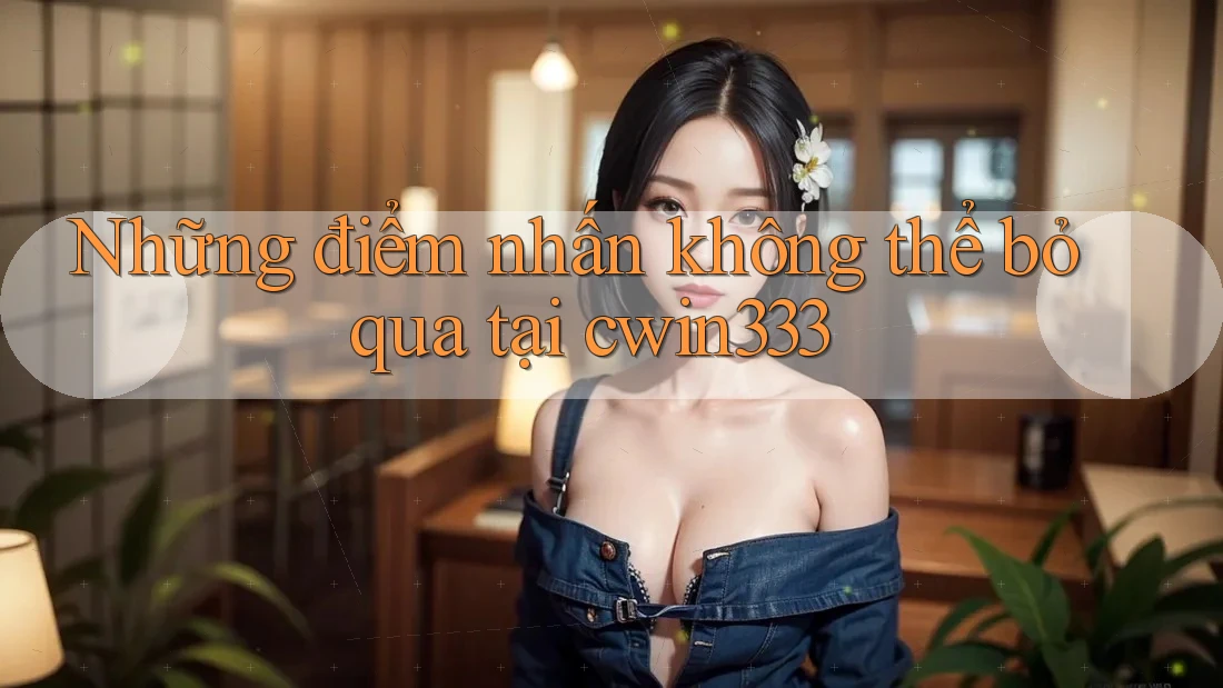 Những điểm nhấn không thể bỏ qua tại cwin333 Những điểm nhấn không thể bỏ qua tại cwin333