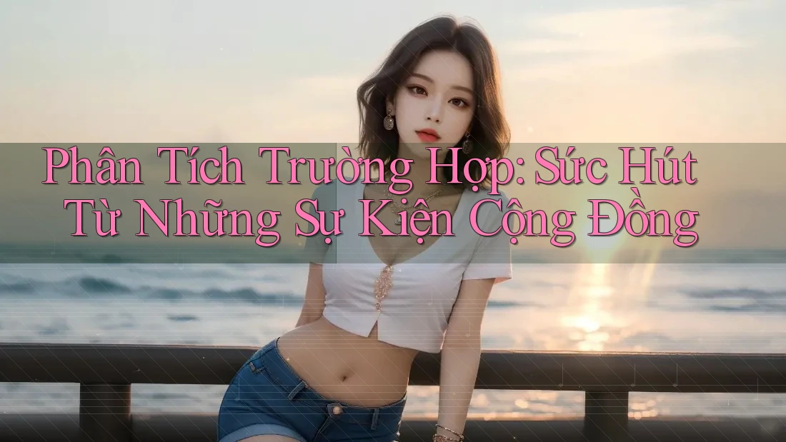 Phân Tích Trường Hợp: Sức Hút Từ Những Sự Kiện Cộng Đồng Phân Tích Trường Hợp: Sức Hút Từ Những Sự Kiện Cộng Đồng