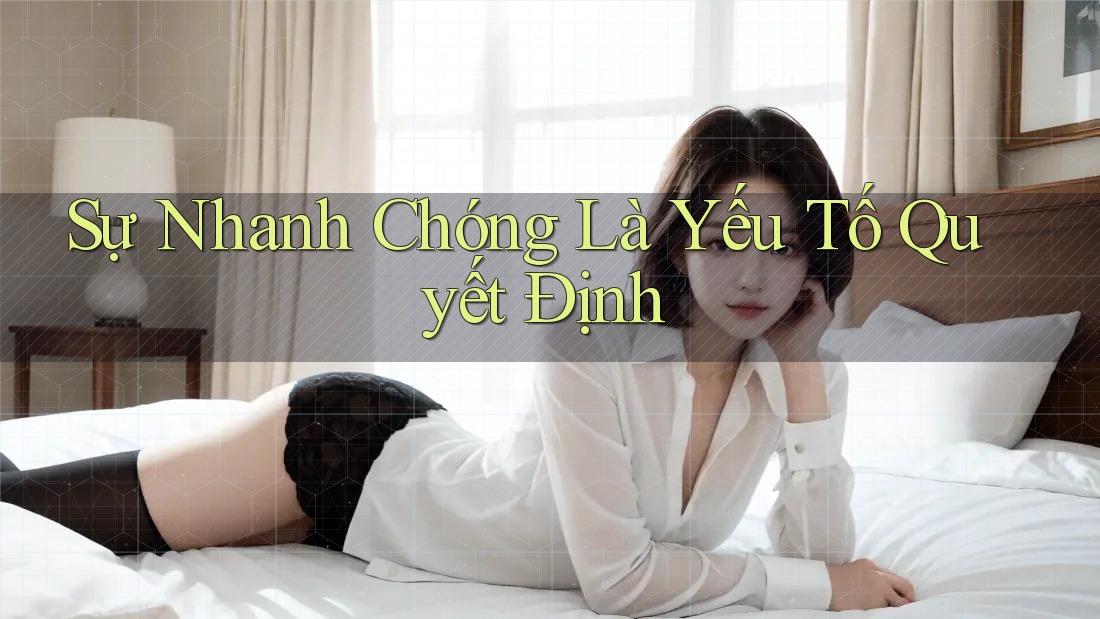Sự Nhanh Chóng Là Yếu Tố Quyết Định Sự Nhanh Chóng Là Yếu Tố Quyết Định