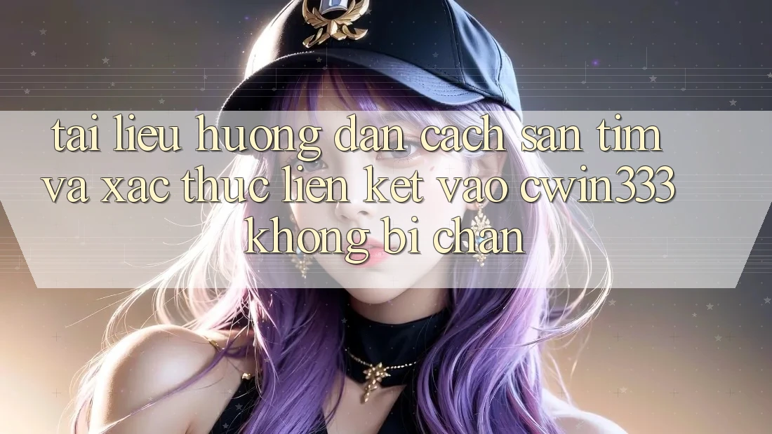 Tài liệu hướng dẫn Cách Săn tìm Và Xác Thực Liên kết Vào cwin333 Không Bị Chặn Tài liệu hướng dẫn Cách Săn tìm Và Xác Thực Liên kết Vào cwin333 Không Bị Chặn