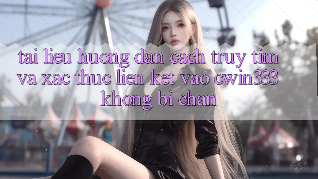 Tài liệu hướng dẫn Cách Truy tìm Và Xác Thực Liên kết Vào cwin333 Không Bị Chặn Tài liệu hướng dẫn Cách Truy tìm Và Xác Thực Liên kết Vào cwin333 Không Bị Chặn