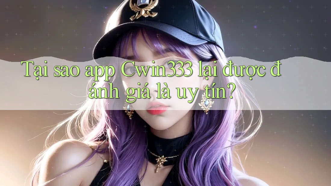 Tại sao app Cwin333 lại được đánh giá là uy tín? Tại sao app Cwin333 lại được đánh giá là uy tín?