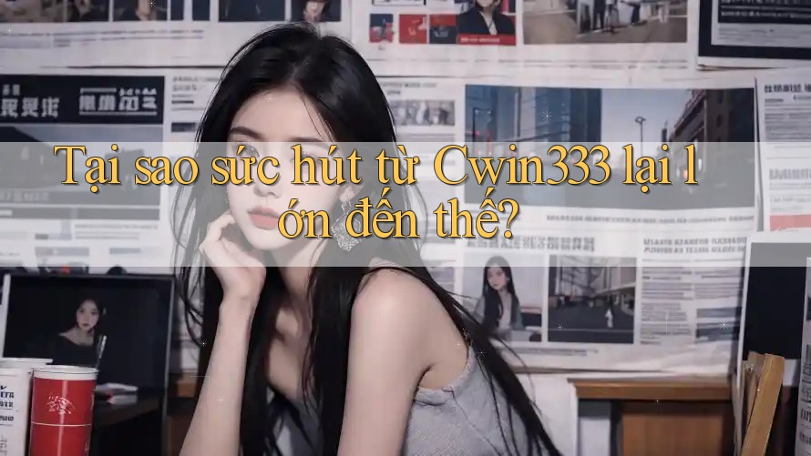 Tại sao sức hút từ Cwin333 lại lớn đến thế? Tại sao sức hút từ Cwin333 lại lớn đến thế?