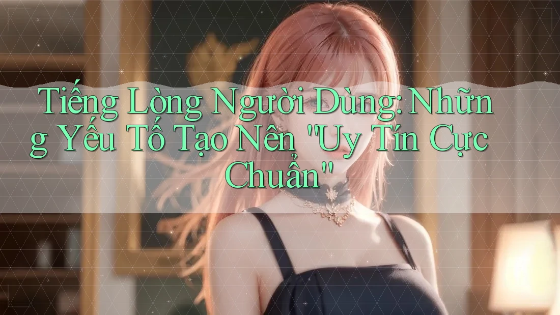 Tiếng Lòng Người Dùng: Những Yếu Tố Tạo Nên “Uy Tín Cực Chuẩn” Tiếng Lòng Người Dùng: Những Yếu Tố Tạo Nên “Uy Tín Cực Chuẩn”