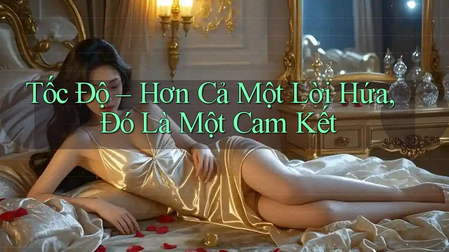 Tốc Độ – Hơn Cả Một Lời Hứa, Đó Là Một Cam Kết Tốc Độ – Hơn Cả Một Lời Hứa, Đó Là Một Cam Kết