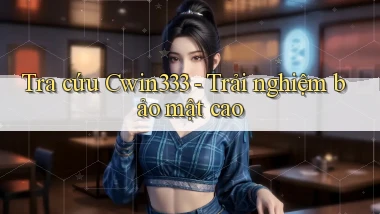 tra cứu cwin333 trải nghiệm bảo mật cao