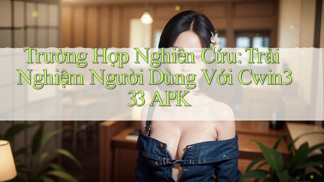 Trường Hợp Nghiên Cứu: Trải Nghiệm Người Dùng Với Cwin333 APK Trường Hợp Nghiên Cứu: Trải Nghiệm Người Dùng Với Cwin333 APK