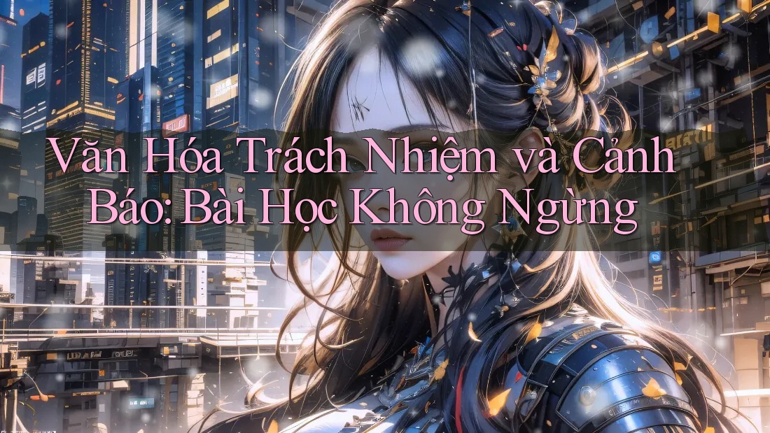 Văn Hóa Trách Nhiệm và Cảnh Báo: Bài Học Không Ngừng Văn Hóa Trách Nhiệm và Cảnh Báo: Bài Học Không Ngừng