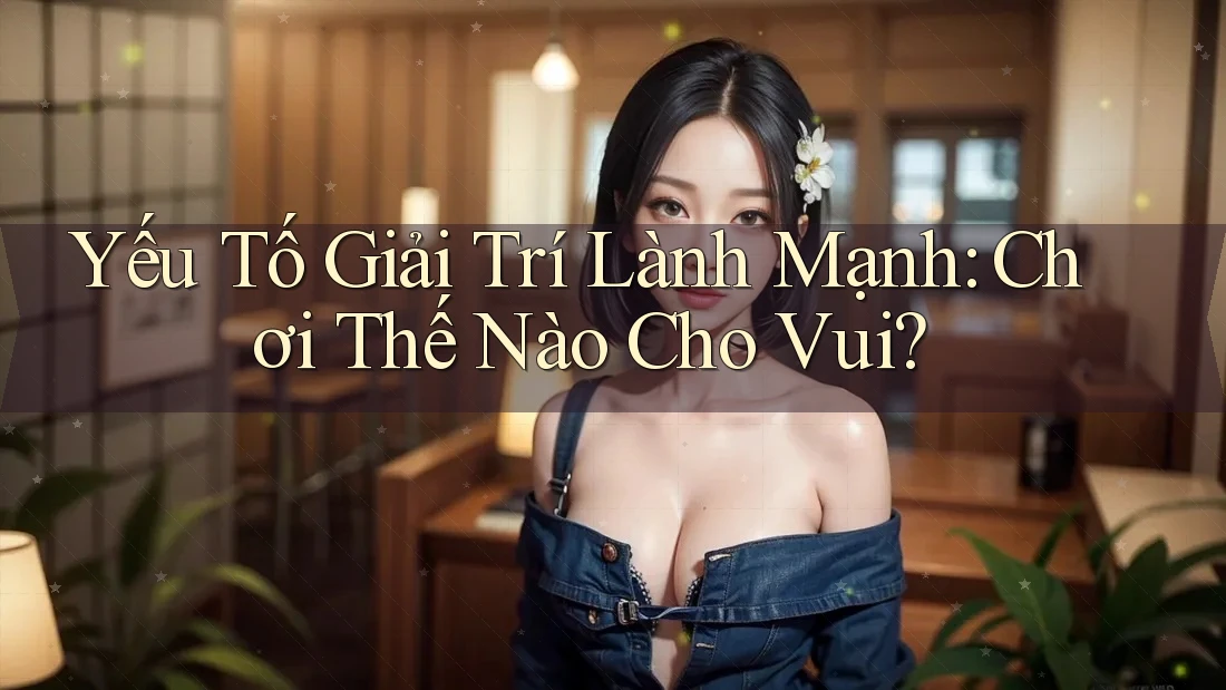 Yếu Tố Giải Trí Lành Mạnh: Chơi Thế Nào Cho Vui? Yếu Tố Giải Trí Lành Mạnh: Chơi Thế Nào Cho Vui?